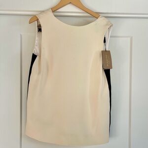 BURBERRY wool Derora racing stripe top NWT imperfect